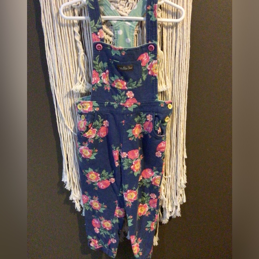 Girls size 4 bib overalls by Matilda Jane